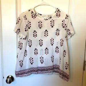 Madewell Satin Blouse - Like New